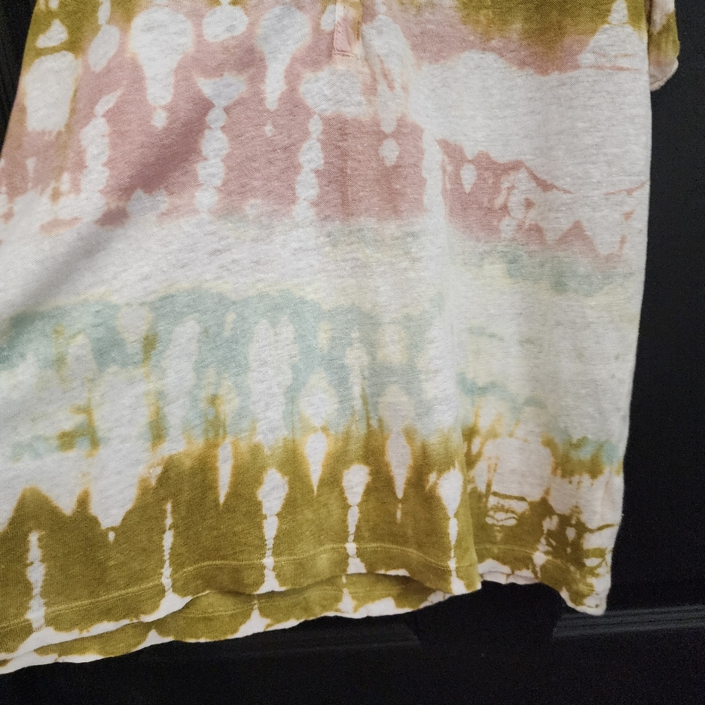 Young Fabulous & Broke Sz. M 100% Linen Loni Tee - Picture 10 of 16